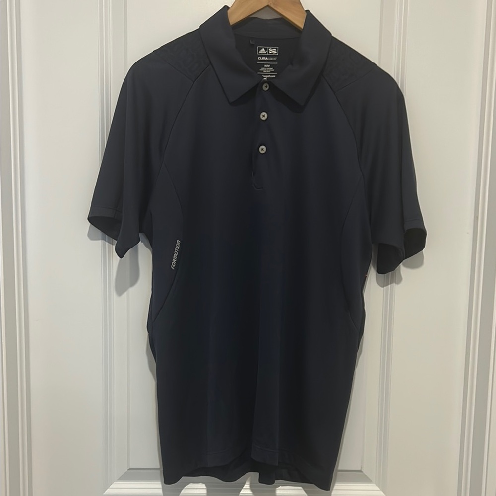 Adidas Men's Navy Golf Shirt